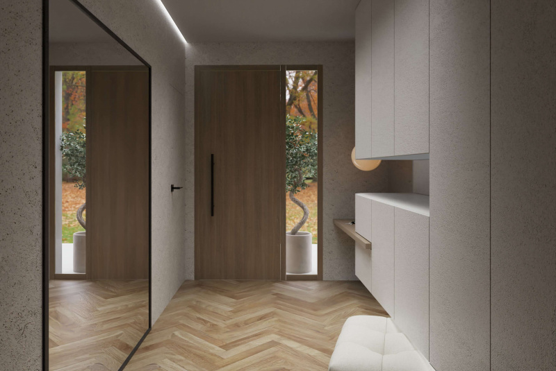 3D vizualizácia novostavby rodinného domu v Novom meste nad Váhom 