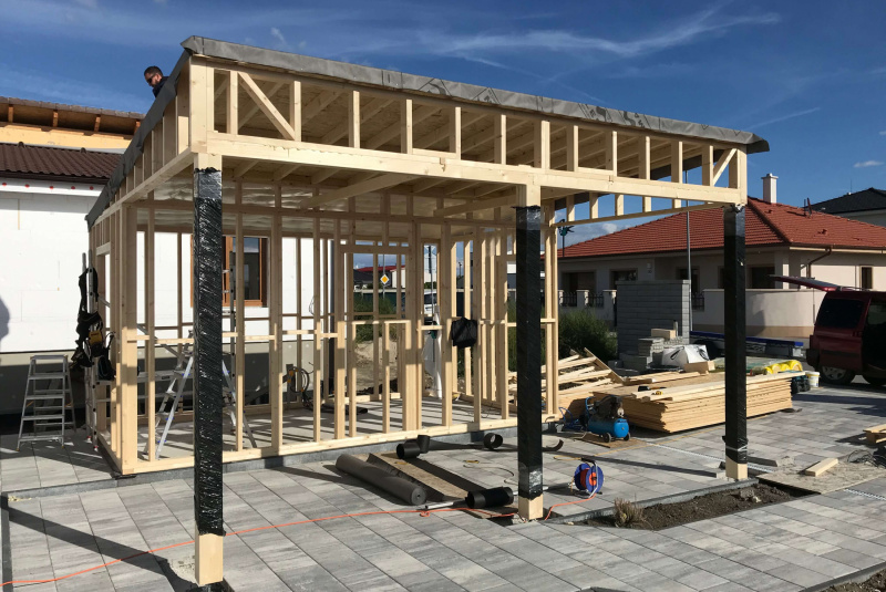 Stavby / Reno 5,4 x 3 + 5,4 x 2,8 terasa  - foto