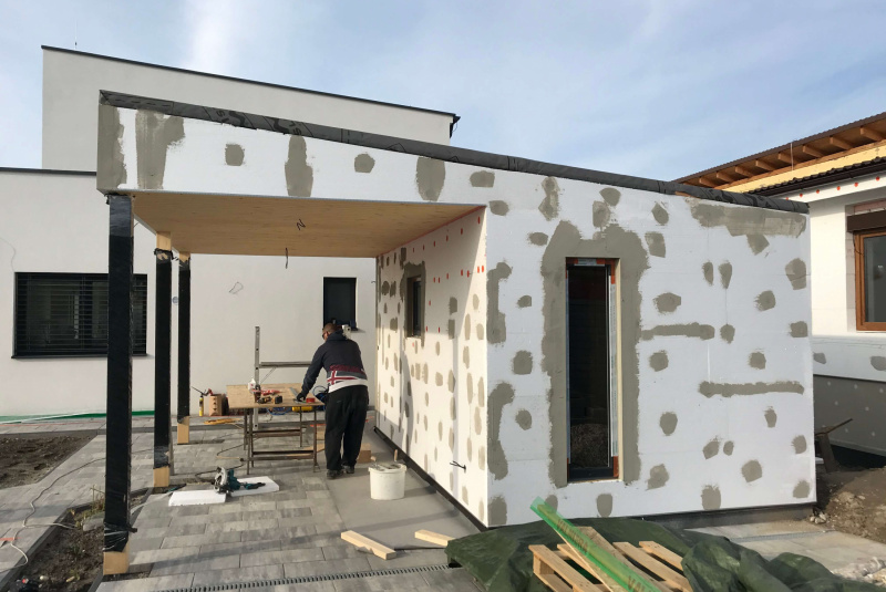 Stavby / Reno 5,4 x 3 + 5,4 x 2,8 terasa  - foto